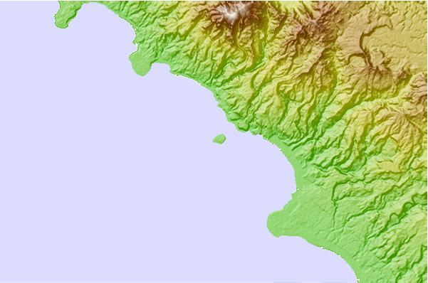 Surf breaks located close to Pulau Pisang