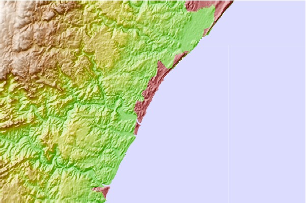 Surf spots located close to Pulpit