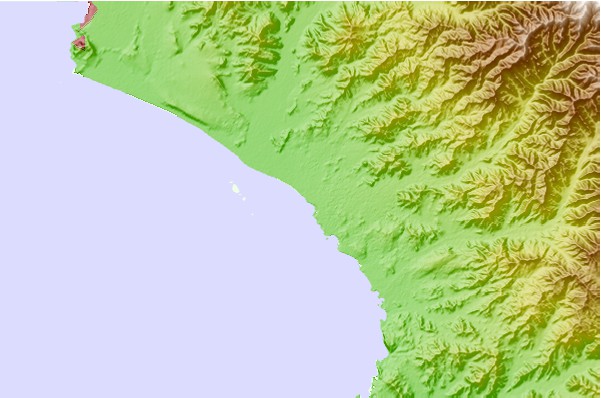 Surf spots located close to Pulpos