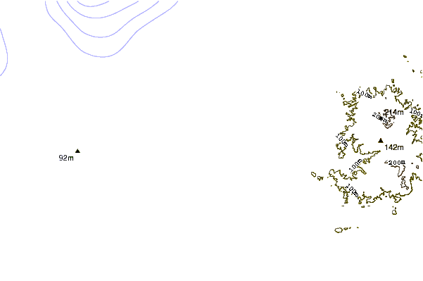 Shoreline around Punta Barandua