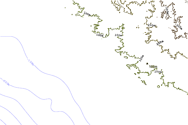 Shoreline around Punta Conejo