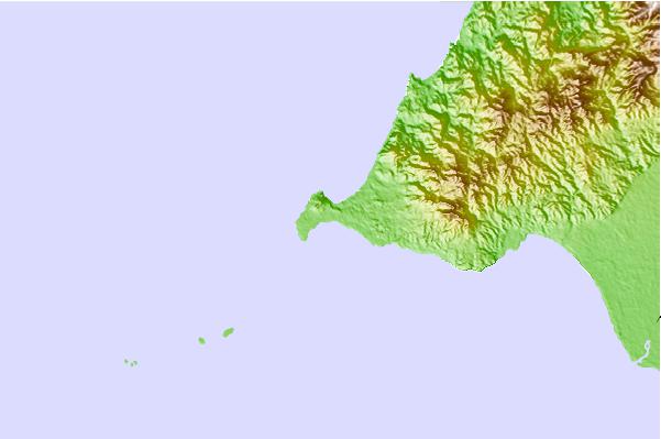 Surf spots located close to Punta De Mita