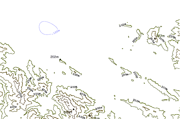 Shoreline around Punta Galea