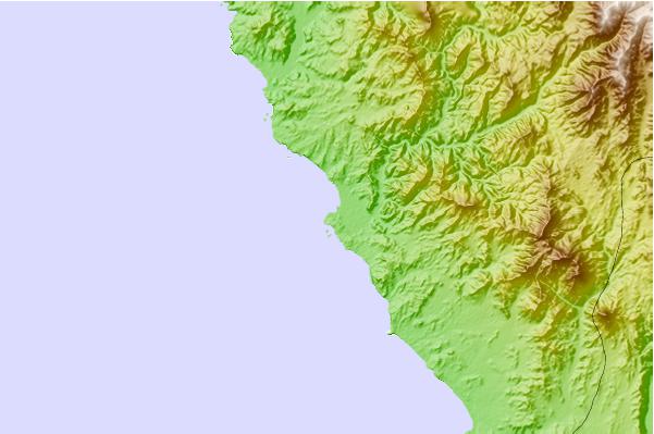 Surf spots located close to Punta Gaviotas