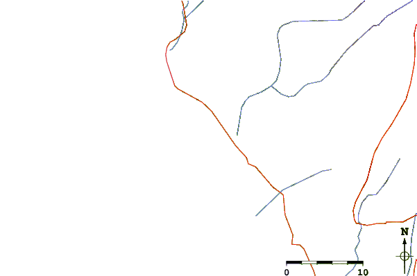 Roads and rivers around Punta Gaviotas