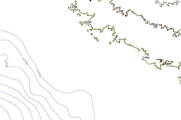 Shoreline around Punta Marquez