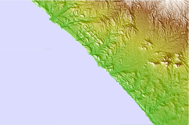 Surf spots located close to Punta Marquez