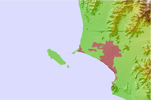 Surf spots located close to Punta Perfection