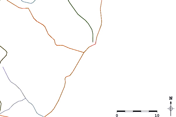 Roads and rivers around Punta Prima