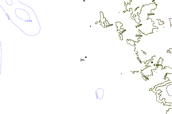 Shoreline around Punta Rosarito