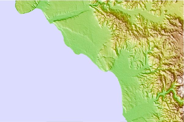 Surf spots located close to Punta San Jacinto (Shipwrecks)