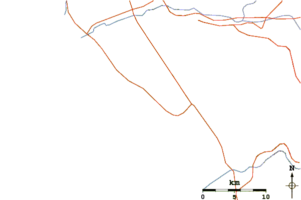 Roads and rivers around Punta San Jacinto (Shipwrecks)