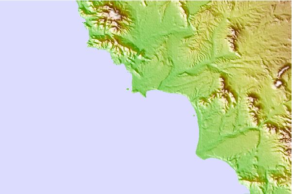Surf spots located close to Punta Santa Rosalillita (The Wall)