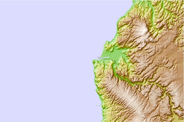 Surf spots located close to Punta Topocalma