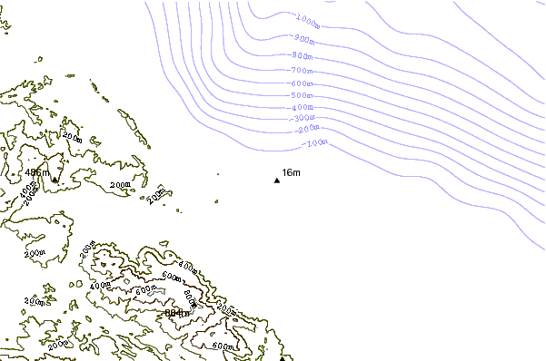 Shoreline around Punta Uva