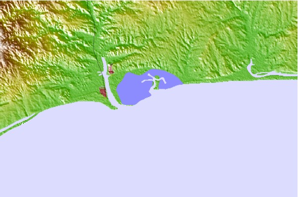 Surf spots located close to Punta del Moral