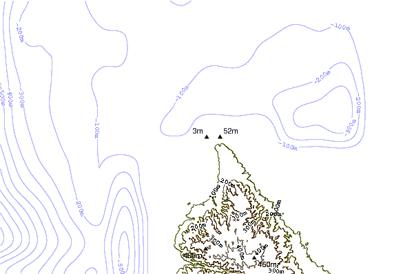 Shoreline around Punta Aguja