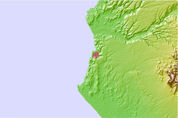 Surf breaks located close to Punta Arena