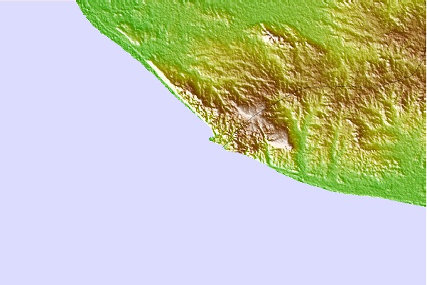 Surf breaks located close to Punta Colorada