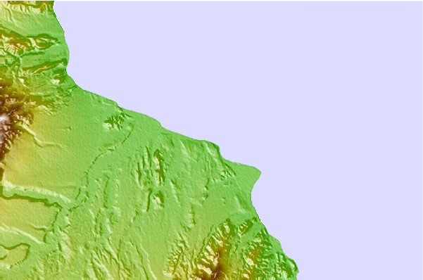 Surf breaks located close to Punta Colorado