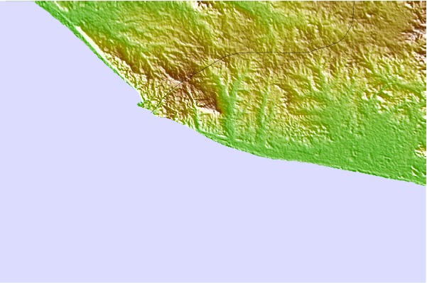 Surf breaks located close to Punta Maldonado