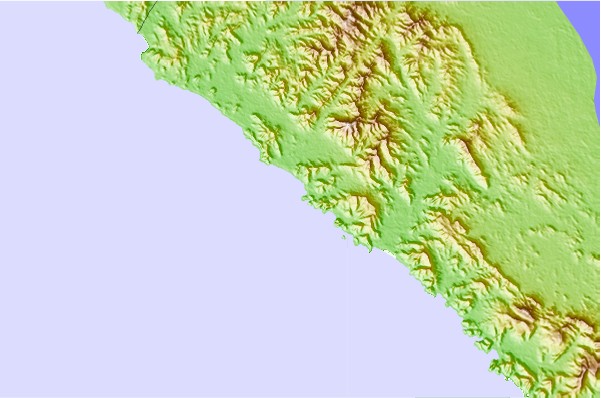 Surf breaks located close to Punta Manzanillo