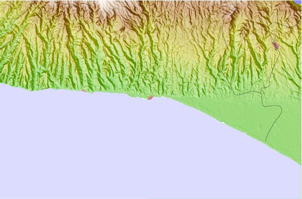 Surf breaks located close to Punta Roca