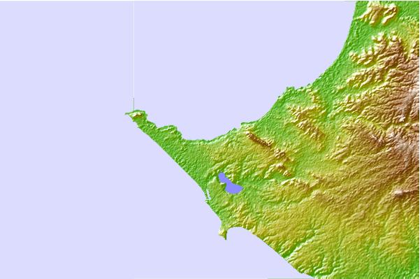 Surf breaks located close to Punta San Lorenzo