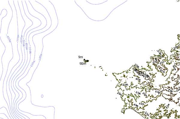 Shoreline around Punta la Viejita