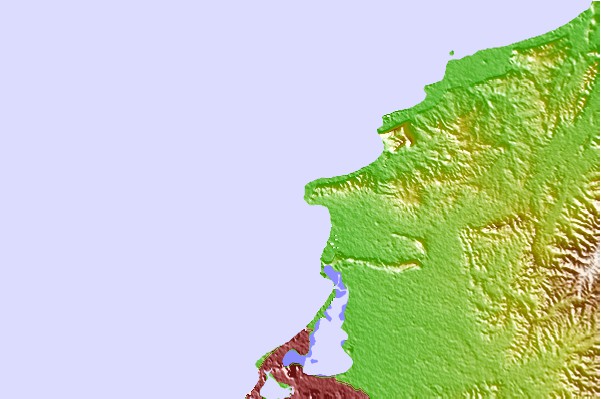 Surf spots located close to Punta Canoas