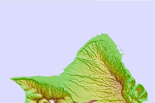 Surf spots located close to Pupukea