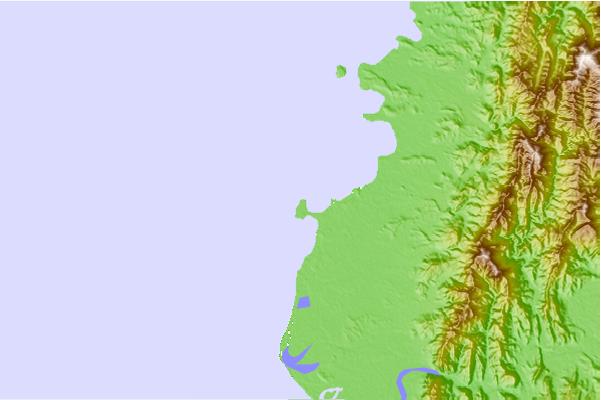 Surf spots located close to Puro Pinget