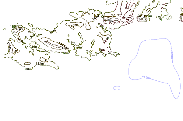 Shoreline around Pwlldu Point