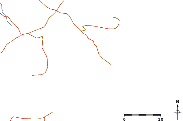 Roads and rivers around Qingshan Bay