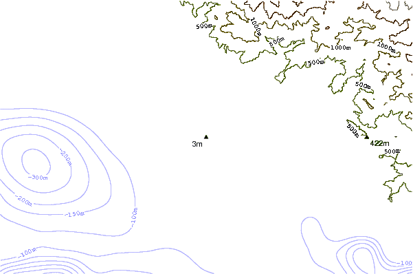 Shoreline around Quepos