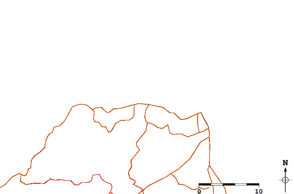 Roads and rivers around Quintanilla