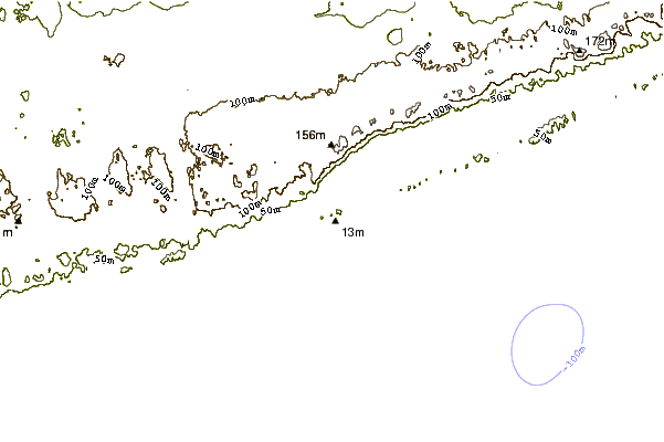 Shoreline around Quissico