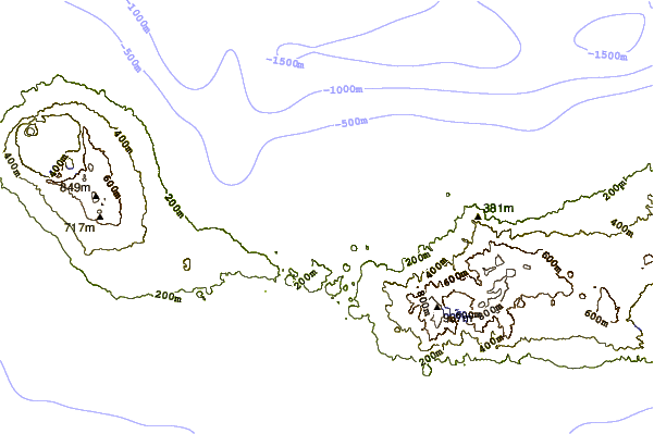 Shoreline around San Miguel - Rabo de Peixe