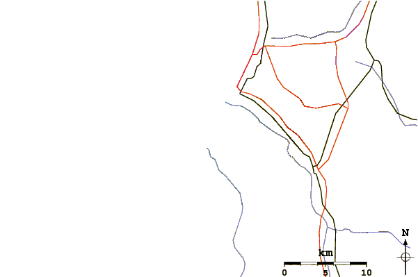 Roads and rivers around Ram5
