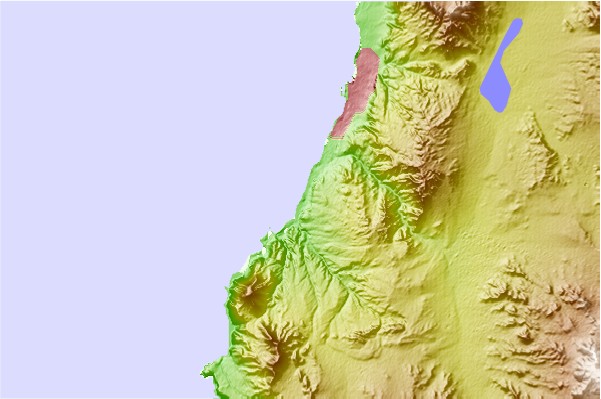 Surf breaks located close to Ram5