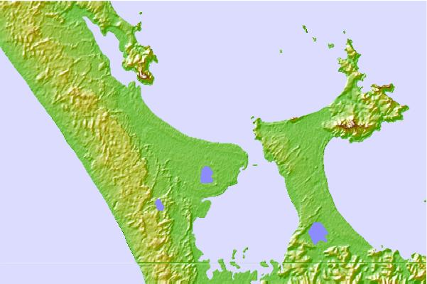 Surf spots located close to Ranganunu Harbour