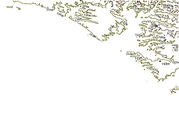Shoreline around Rangiora Street