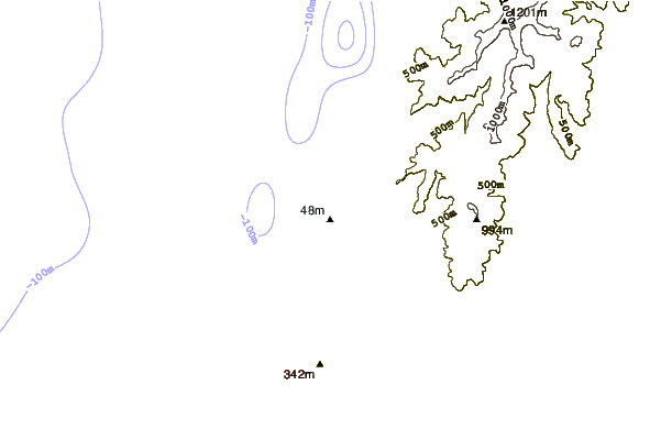 Shoreline around Rapahoe