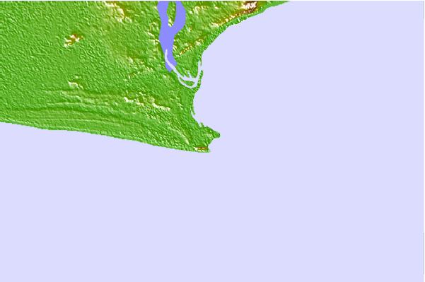 Surf spots located close to Ras Jaddi