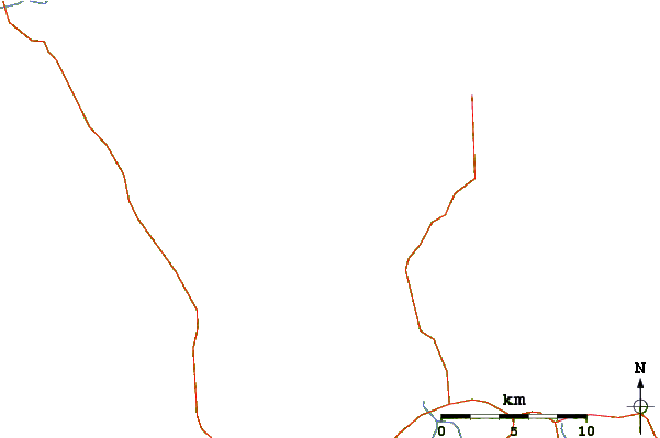 Roads and rivers around Raupo Bay