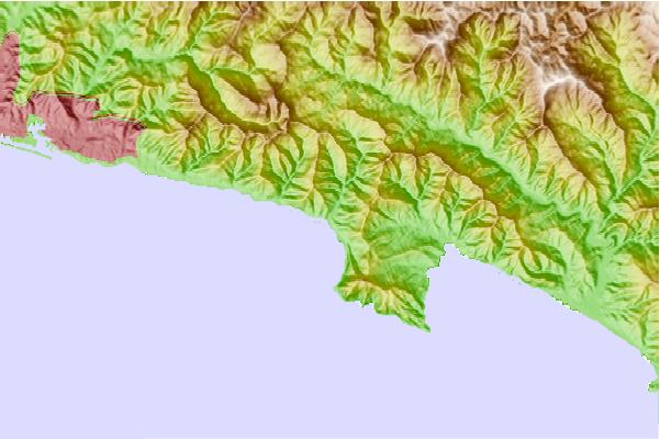 Surf spots located close to Recco