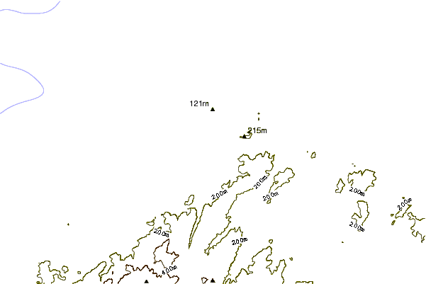 Shoreline around Reef Majore
