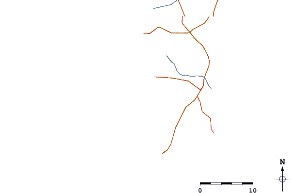 Roads and rivers around Relax Beach