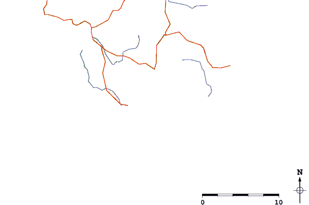 Roads and rivers around Remarkable Caves