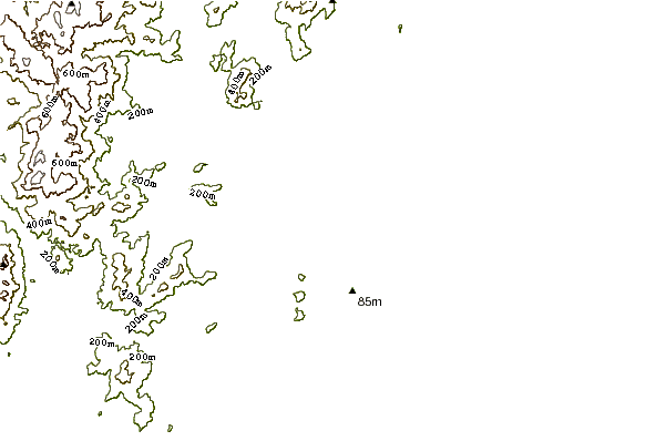 Shoreline around Ribanceira